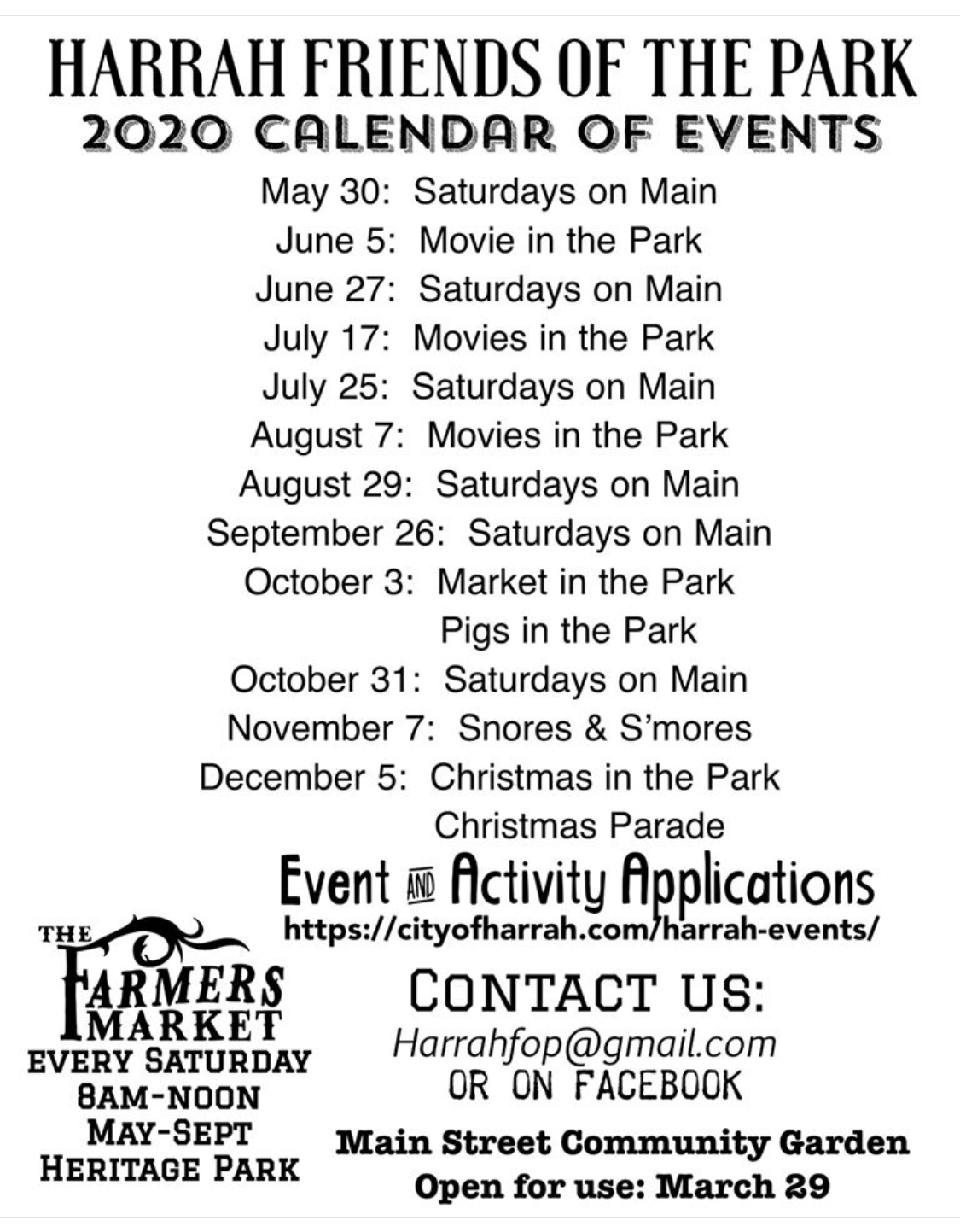 Events City of Harrah