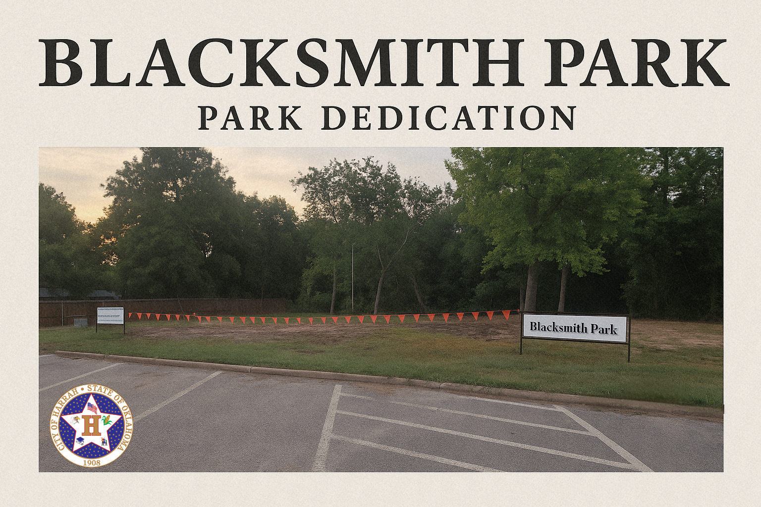 Featured image for “Blacksmith Park Dedication”
