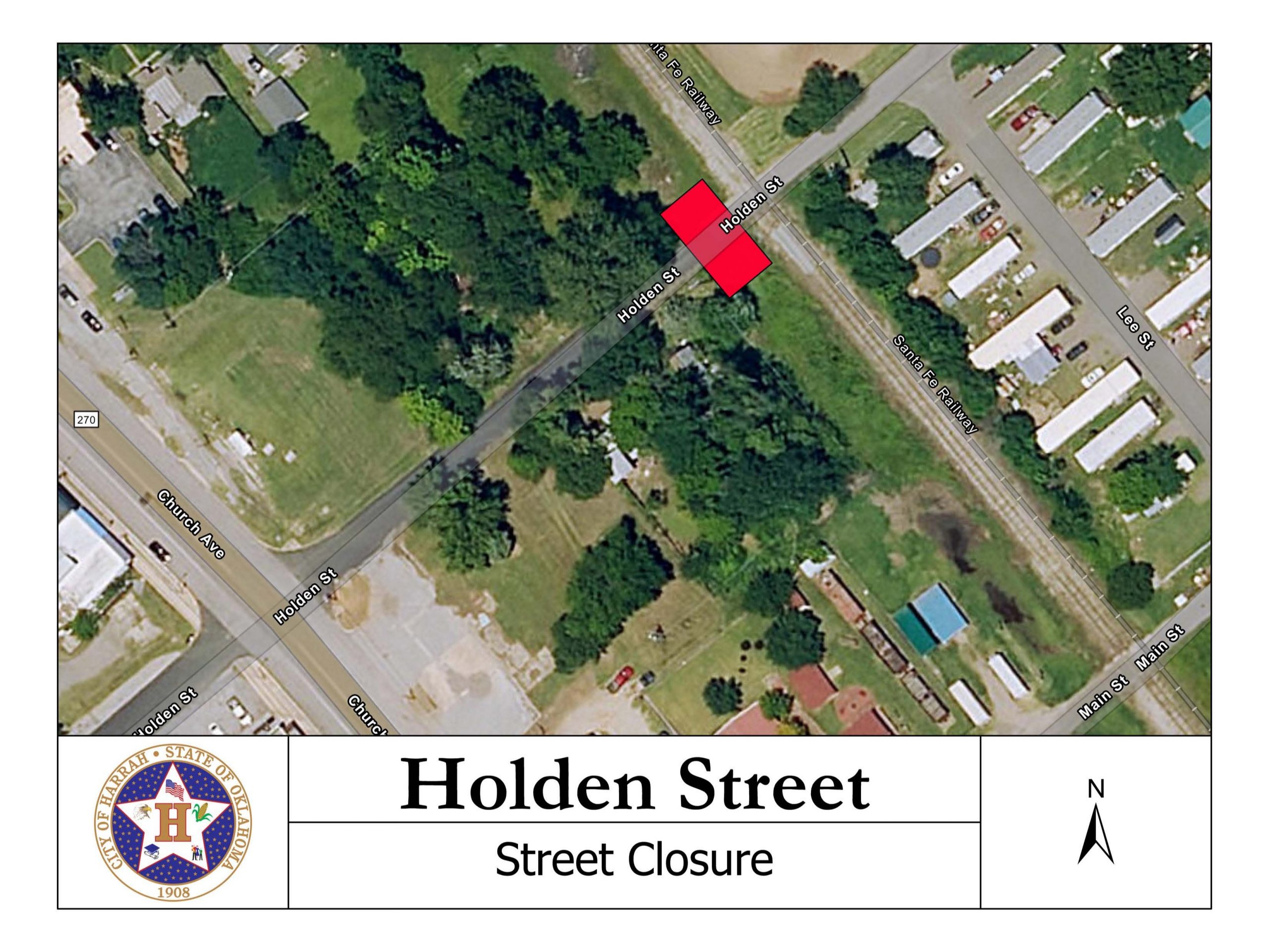 Featured image for “Holden Street Closure – Notice”
