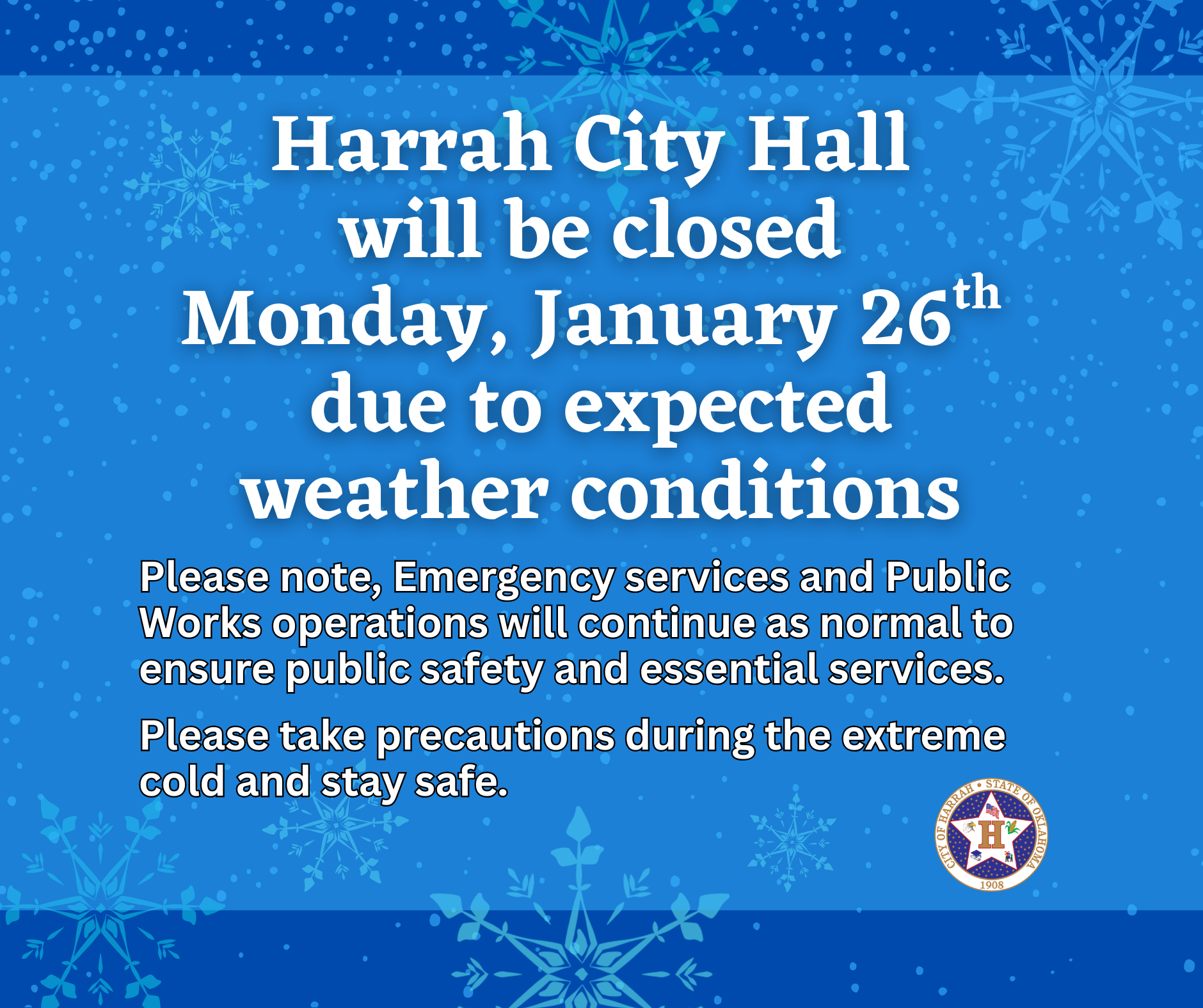 Featured image for “City Hall – January 26th”